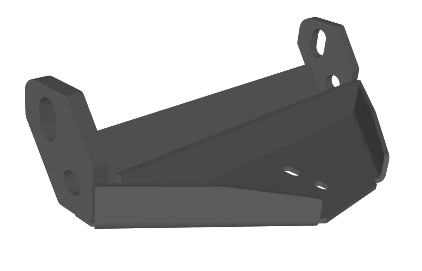 CAD-Rendering des rekonstruierten Bauteils