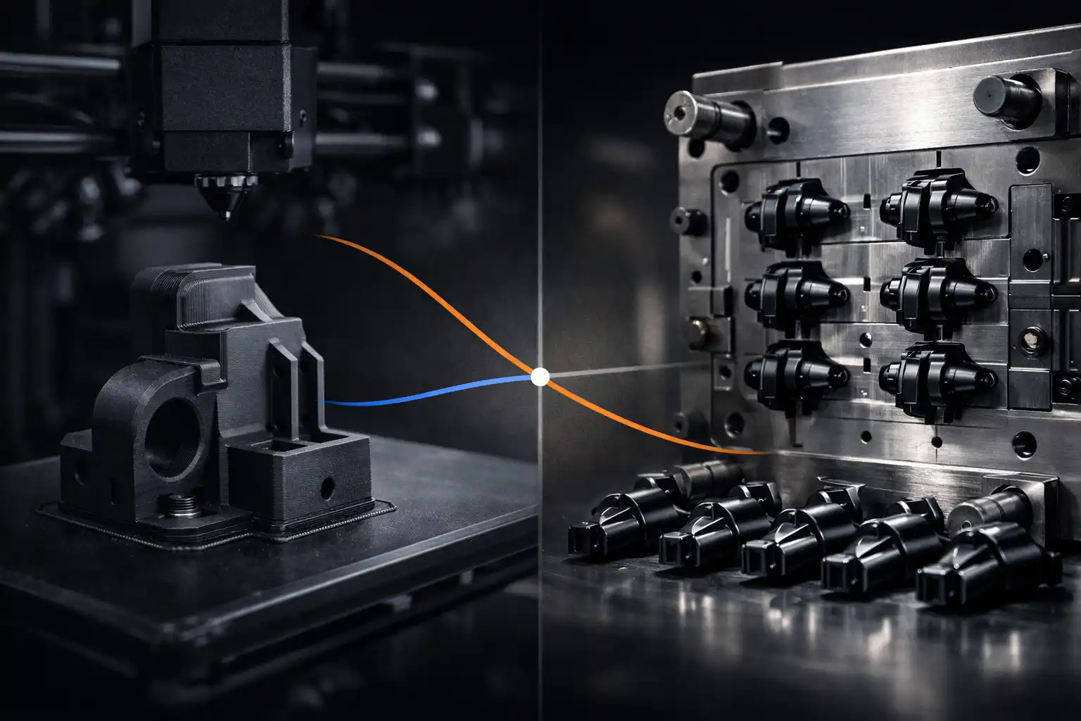 3D-Druck vs. Spritzguss bei Kleinserien – wann lohnt sich was?